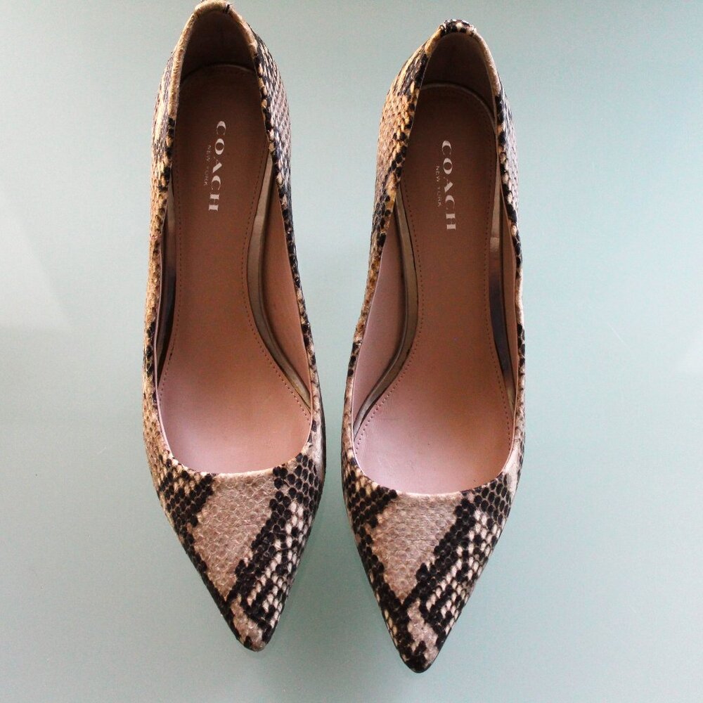 Coach Women's Shoes Printed Snake - Picture 2 of 5